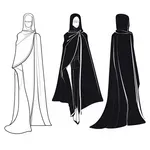 long dark cape image